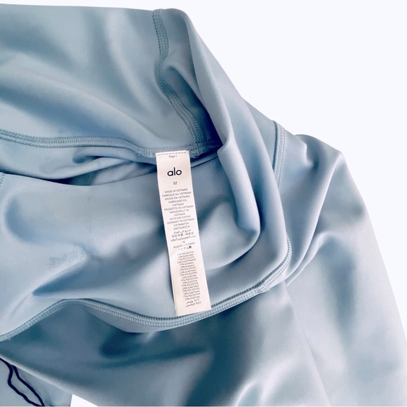 ALO Yoga 7/8 High-Waist Airlift Legging in Celestial Blue Size M (NWT) - Picture 9 of 13